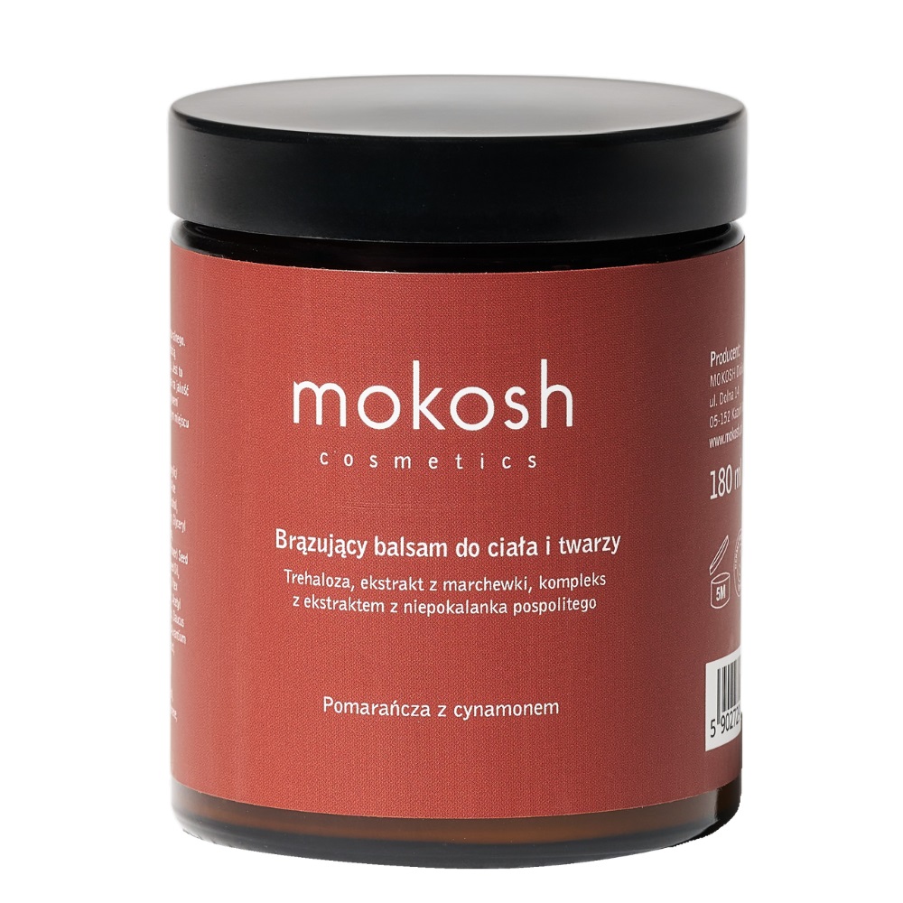 Linia Brązująca Bronzující Tělové A Pleťové Mléko Pomeranč Se Skořicí 180 ml