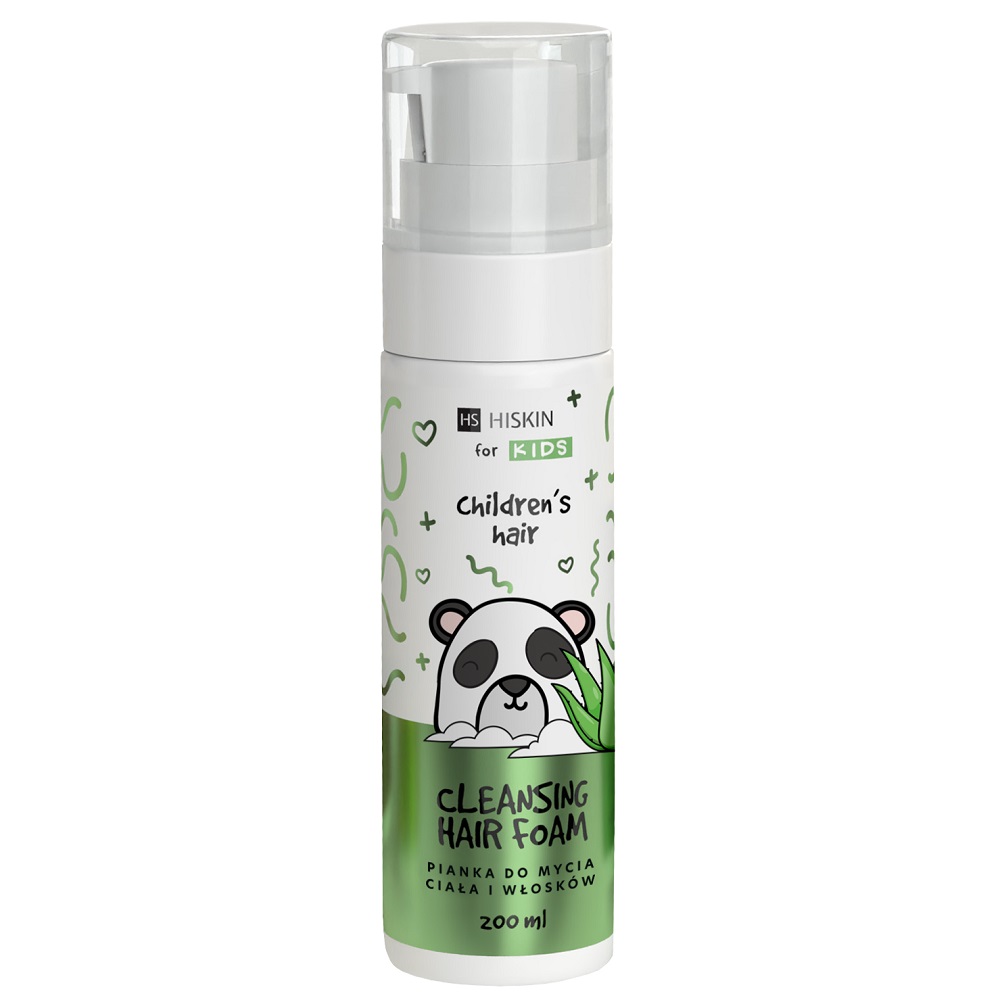 Kids Cleansing Foam Detská Pena Na Umývanie Tela A Vlasov Aloe Vera 200 ml