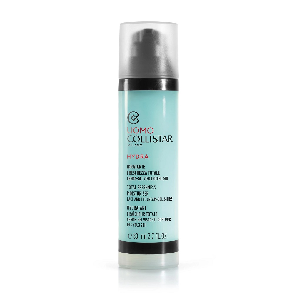 Uomo Hydra Total Freshness Moisturizer Hydratační Krém-gel Na Obličej A Oči 24h 80 ml
