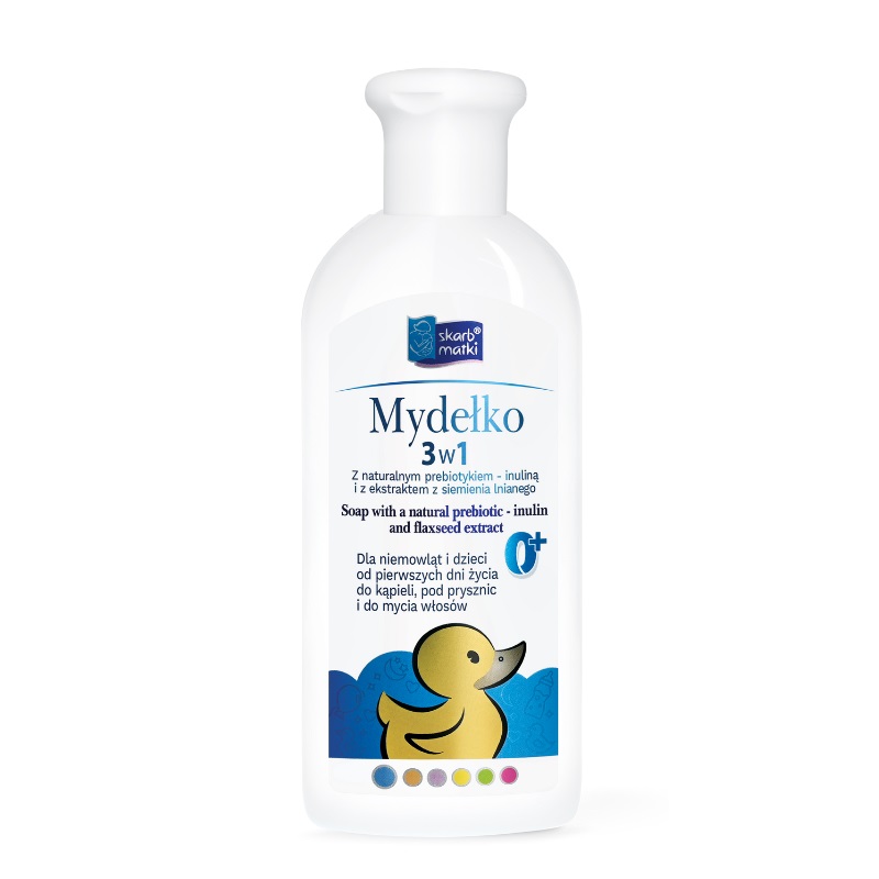 Koupelové Kosmetické Přípravky Pro Kojence A Děti Mýdlo 3 V 1 Pro Děti A Kojence 250 ml
