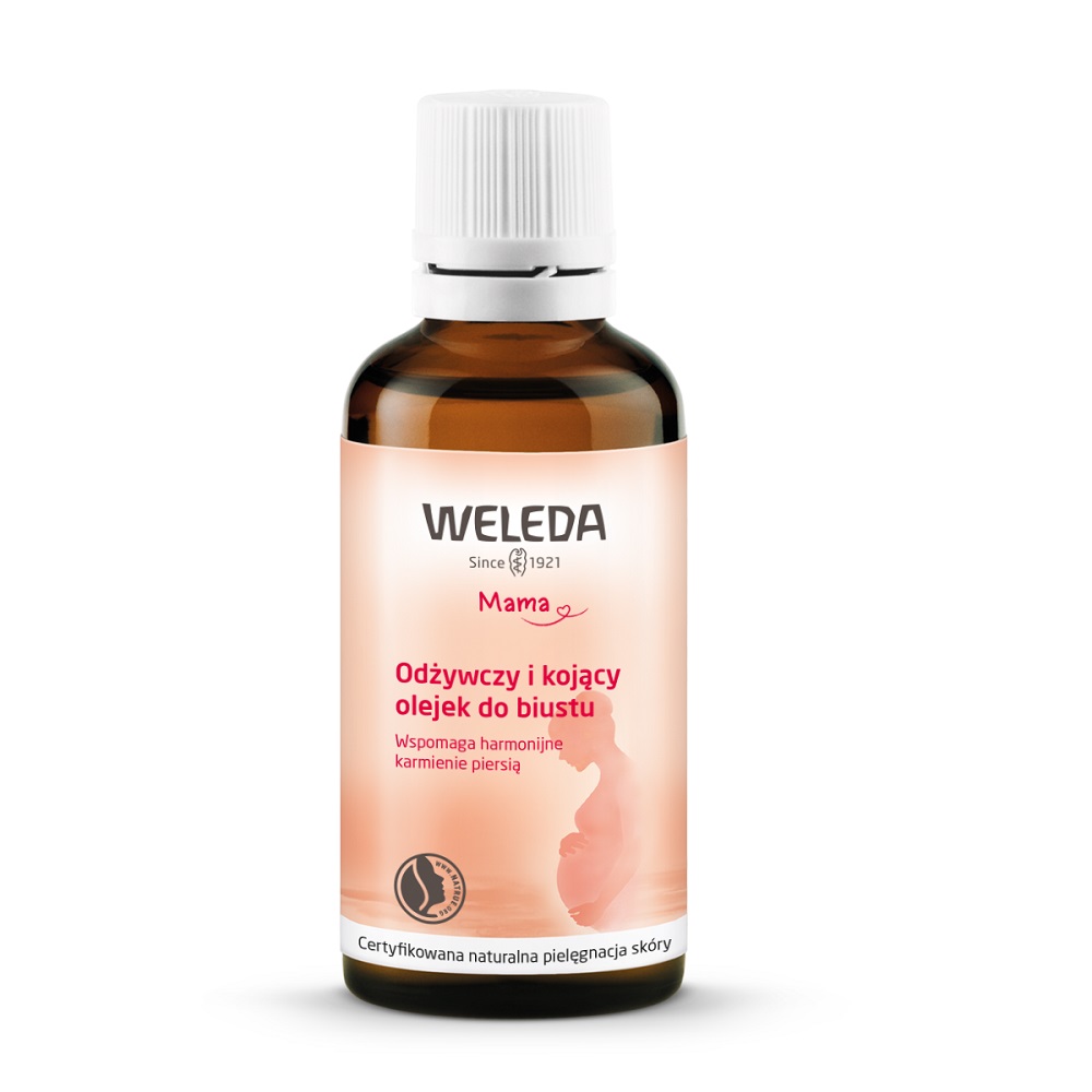 Mama Výživný A Zklidňující Olej Na Prsa 50 ml