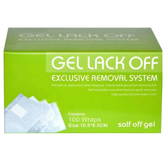 Gel Lack Off Fólie Na Odstraňování Hybridních Laků