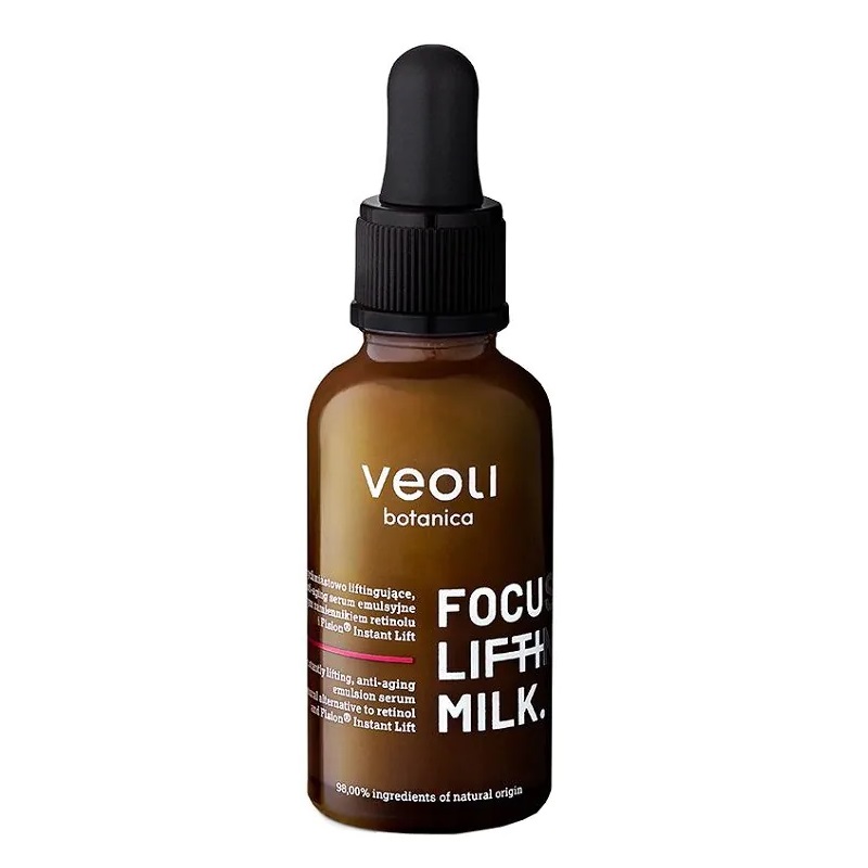 Focus Lifting Milk – Emulzní Sérum S Okamžitým Liftingovým účInkem Proti Stárnutí S Rostlinnou Náhražkou Retinolu A Fision® Instant Lift