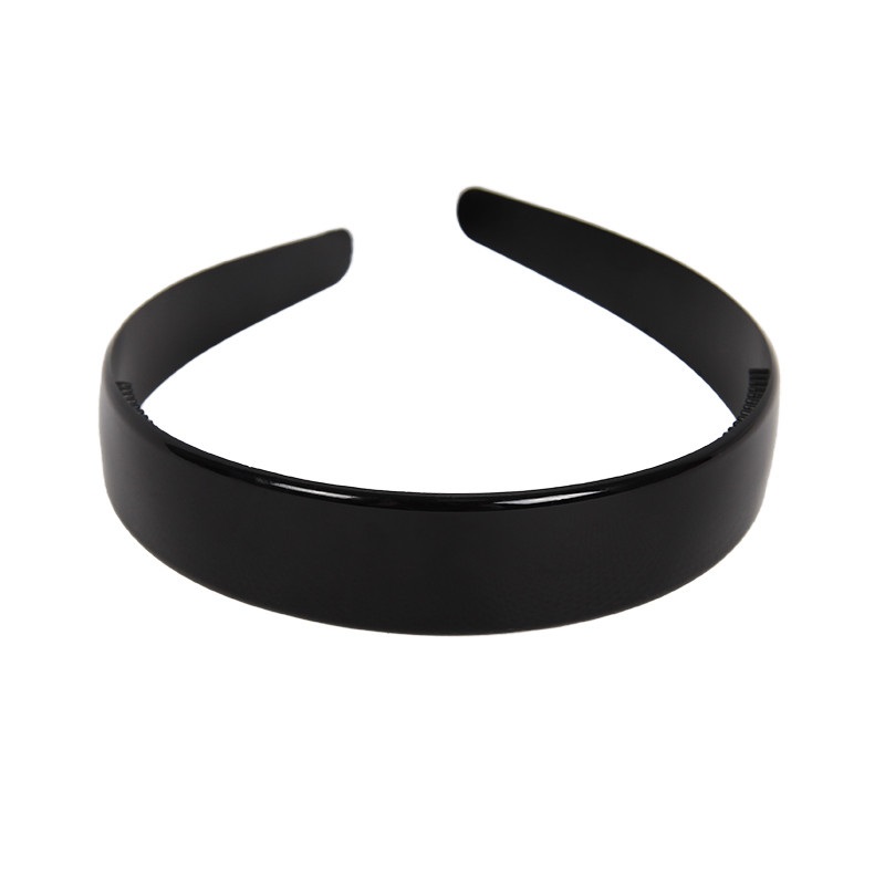 _Hairband Wide Black 9918