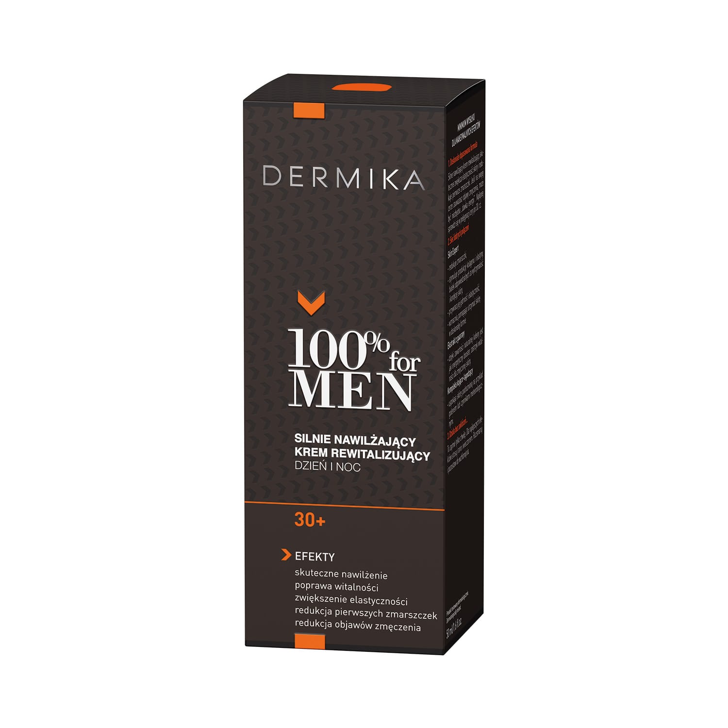 100% For Men Cream 30+ Vysoce Hydratační Revitalizační Denní A Noční Krém