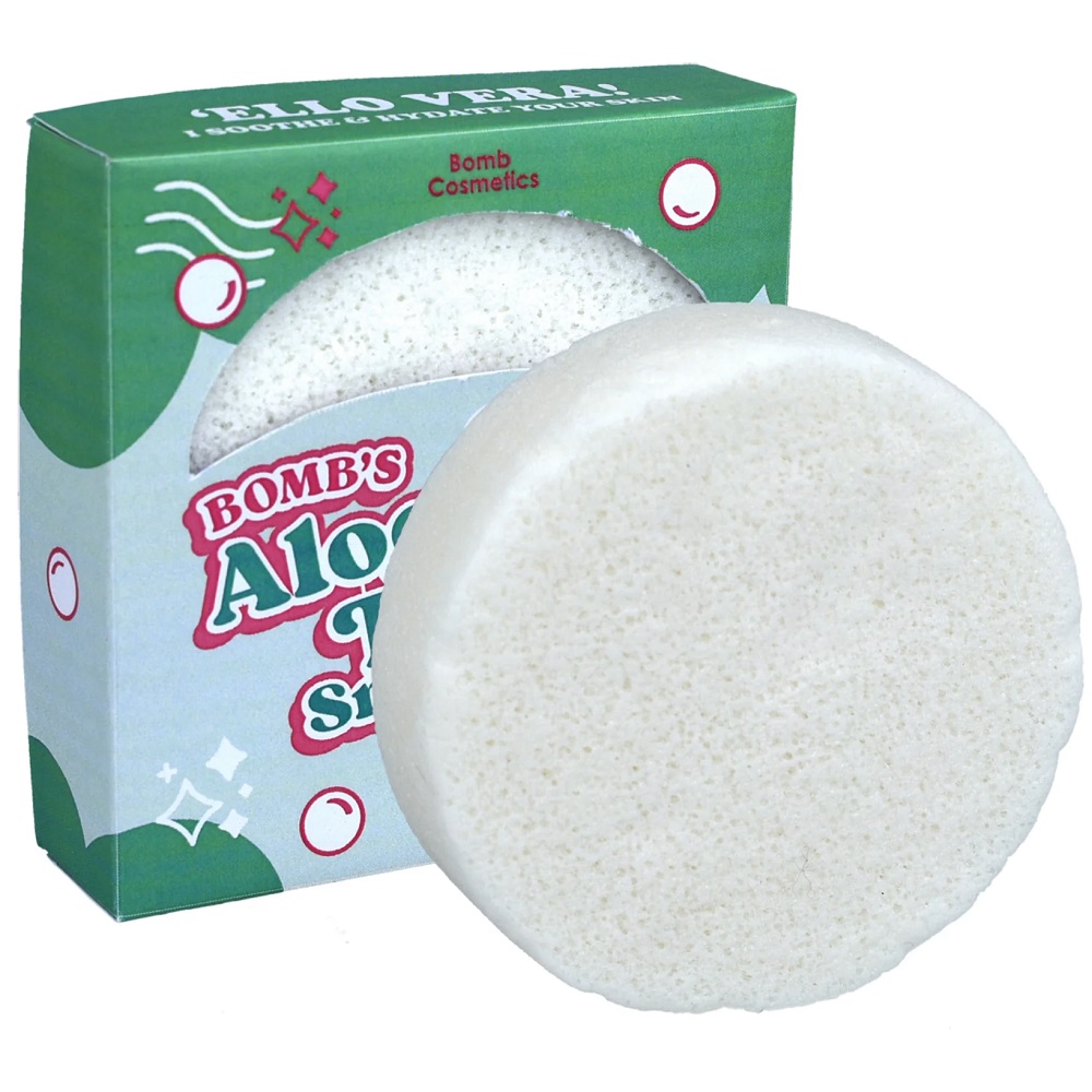 Aloe There Smooth Ski Facial Buffer Aloe There Smooth Skin Facial Sponge Hubka Na Obličej S Aloe