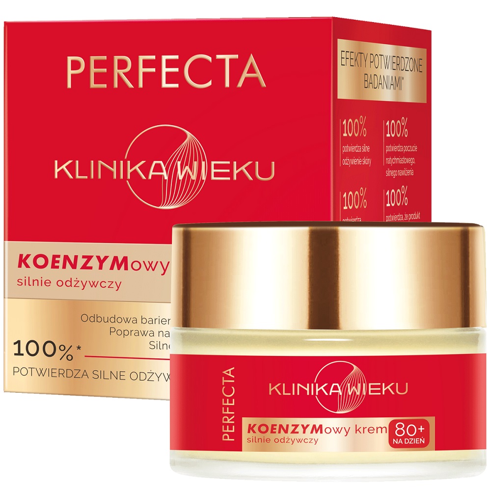 Klinika Wieku Denní Krém Bohatý Na Koenzymy 80+