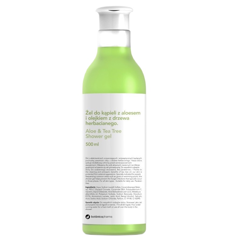 Aloe & Tea Tree Sprchový Gel S Aloe Vera A Tea Tree Olejem