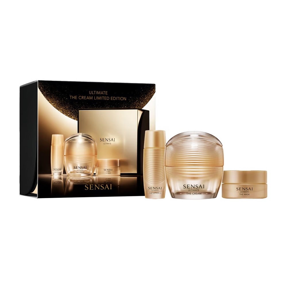Ultimate The Cream Set Kompletní Sada: Krém Na Obličej + Výživné Mléko + Pleťová Maska