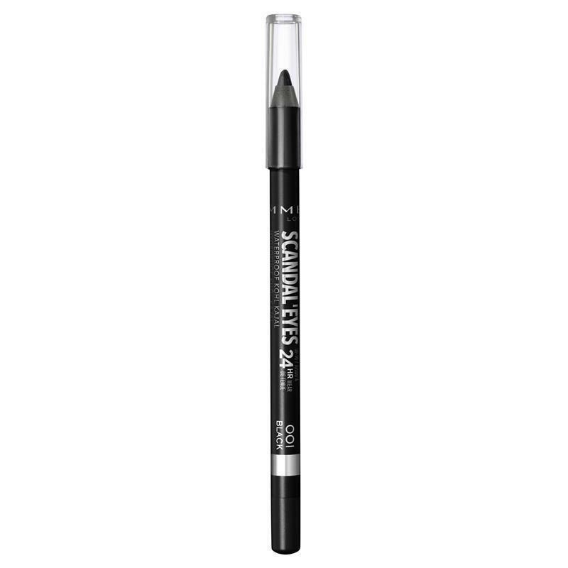 Scandal Eyes Vodoodolná Kajalová Očná Linka 001 Black 1,3 G 1.2 g