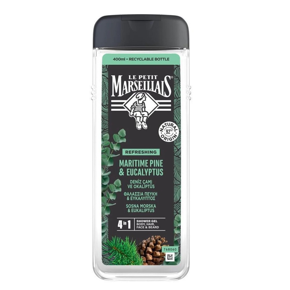 Shower Gel Maritime Pine & Eucalyptus Sprchový Gel 4 V 1 S Mořskou Borovicí A Eukalyptem