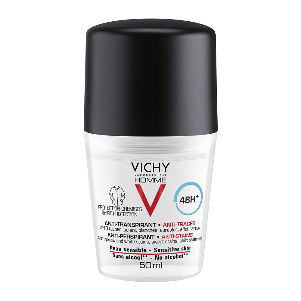 Homme Anti-Perspirant 48h Antiperspirant V Kuličkovém Balení Proti Skvrnám