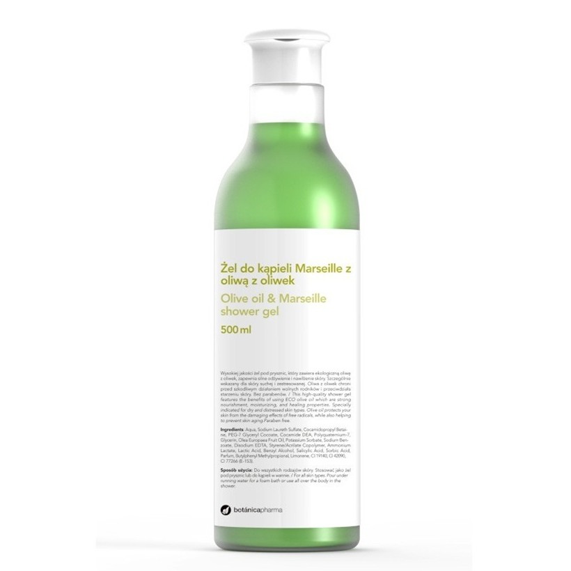Shower Gel Sprchový Gel Marseille S Olivovým Olejem