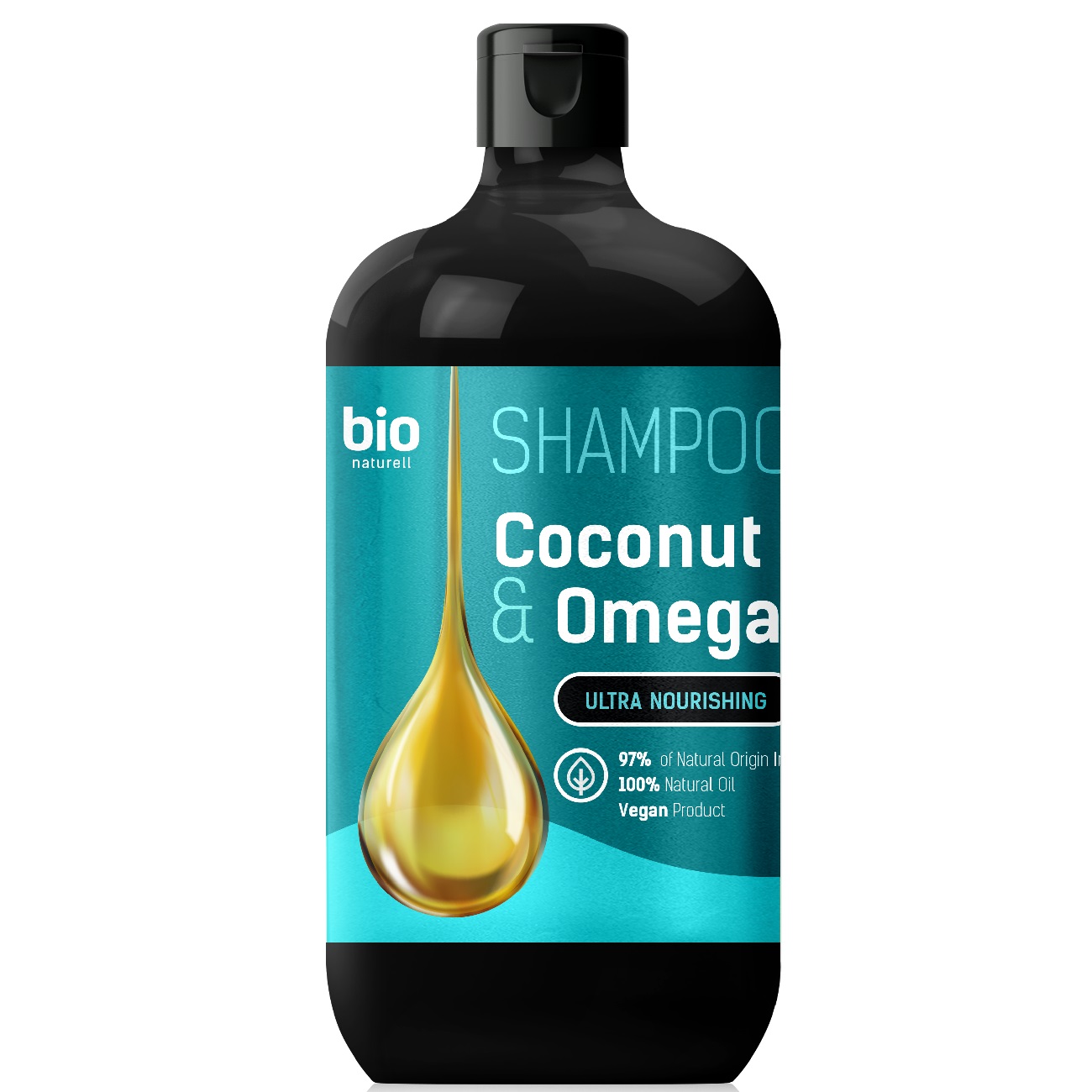 ŠAmpon S Kokosovým Olejem A Omega 3 Pro Všechny Typy Vlasů