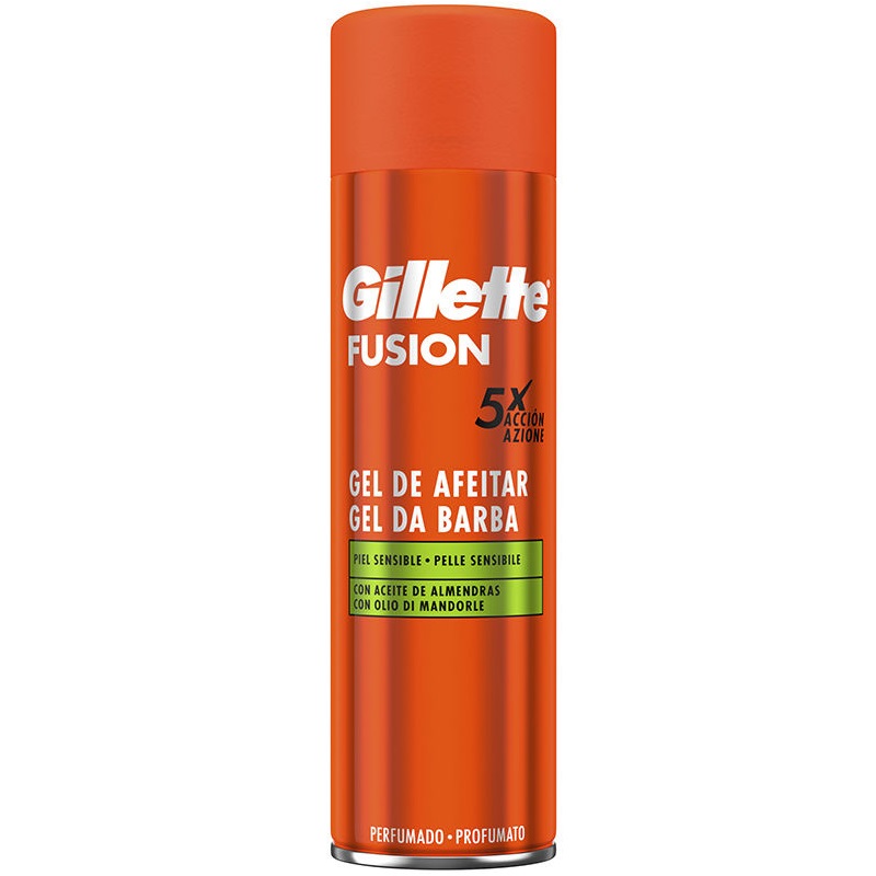 Gel Na Holení Fusion Pro Citlivou Pleť 200 ml