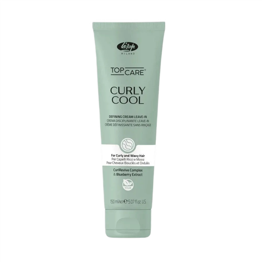 Top Care Curly Cool Krém Pro Zvýraznění Kudrnky Pro Kudrnaté Vlasy
