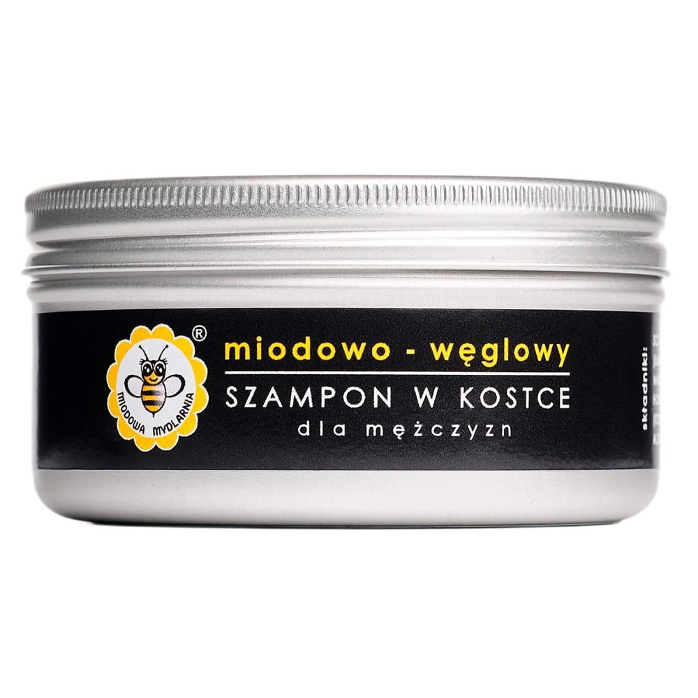Medový Mýdlový šAmpon Med A Uhlí
