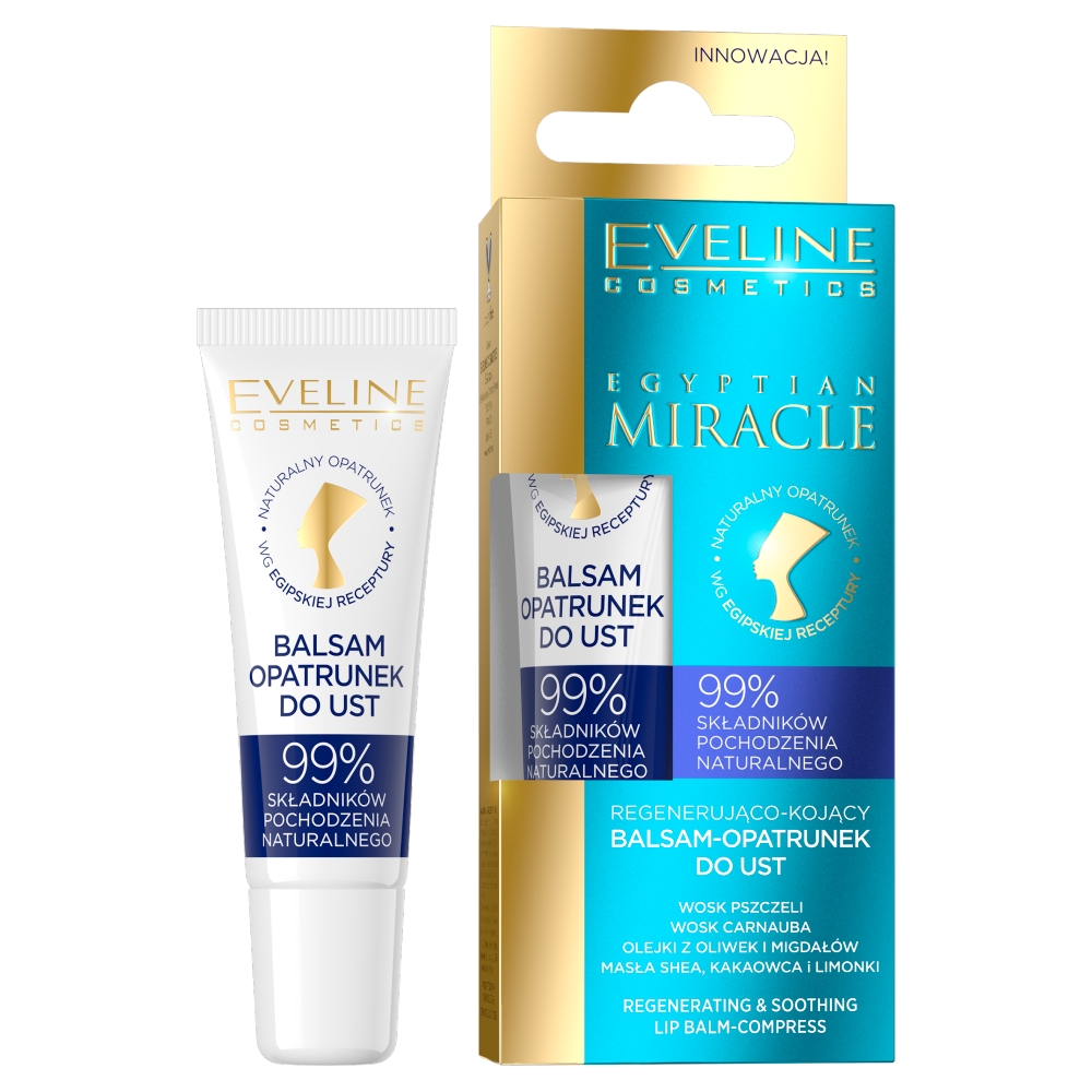 EVELINE_Egyptian Miracle Regenerační A Zklidňující Balzám Na Rty