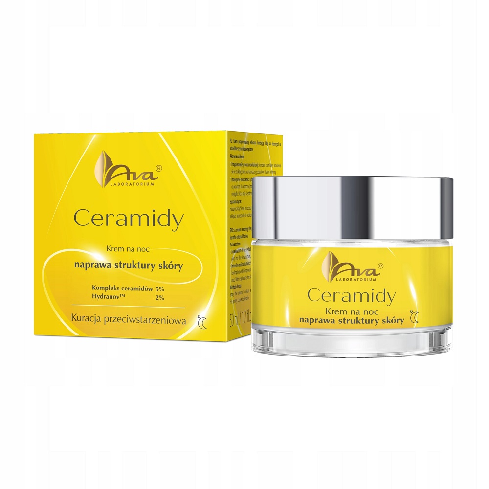 Ceramidy Noční Krém Pro Obnovu Struktury Pleti 50 ml