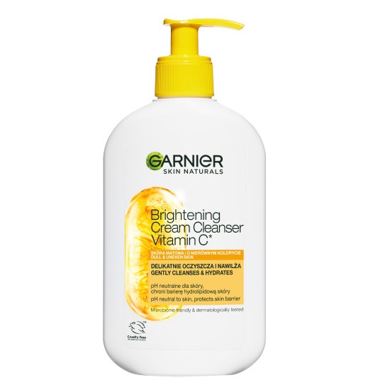 Skin Naturals Rozjasňující čIsticí Emulze Na Obličej S Vitaminem C