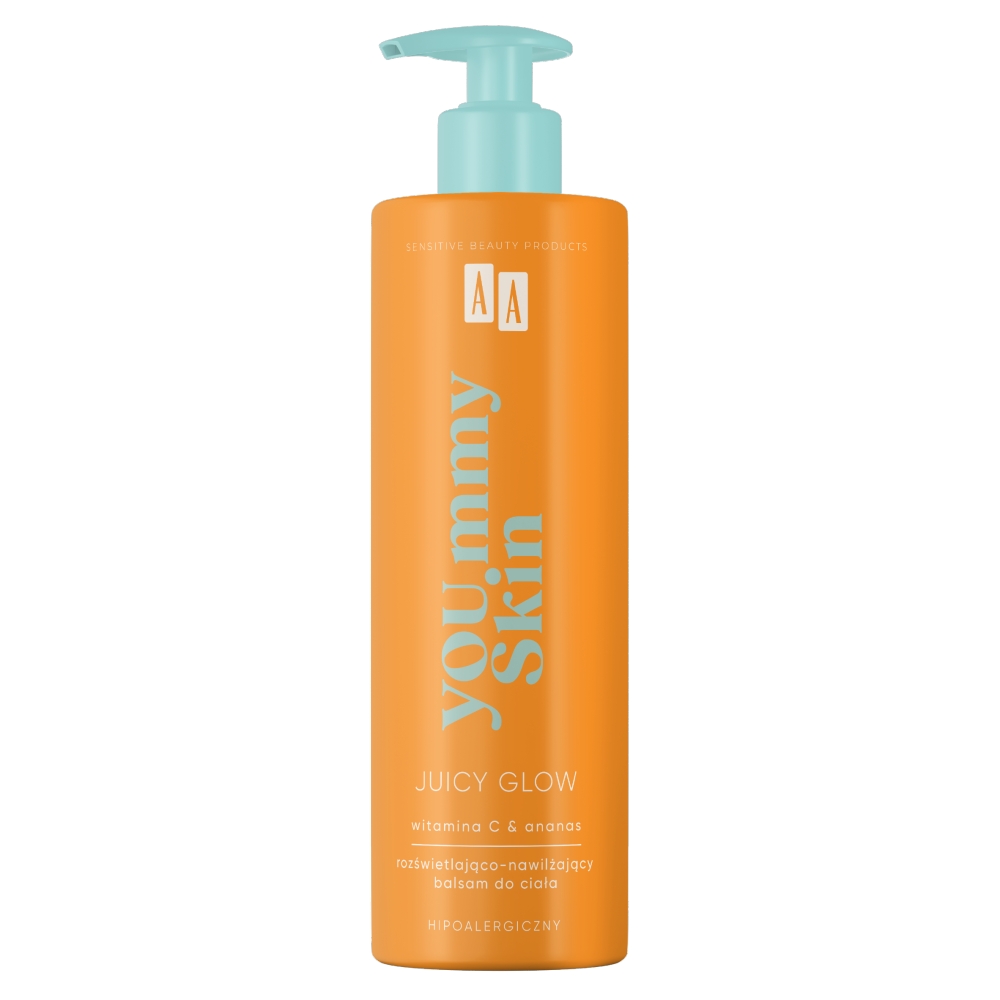 YOU.Mmy Juicy Glow Rozjasňující A Hydratační Tělové Mléko 400 ml