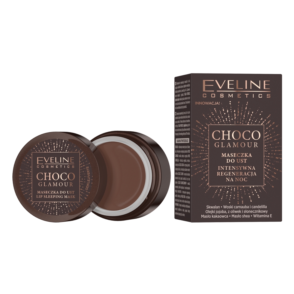 Choco Glamour Intenzivní Regenerační Noční Maska Na Rty