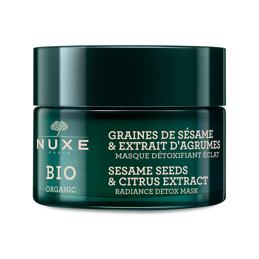 Bio Organická Rozjasňující Detoxikační Maska S Citrusy A Výtažkem Ze Sezamových Semínek 50 ml