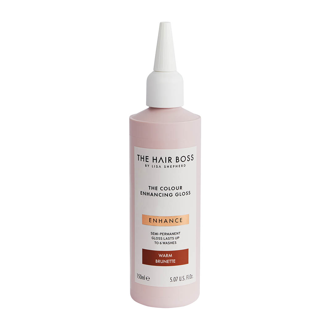 Lesk Na Zvýraznenie Farby Vlasov Teplý Tmavý Odtieň Warm Brunette 150ml