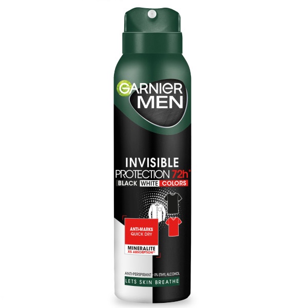 Pánsky Antiperspirant Invisible Protection 72h