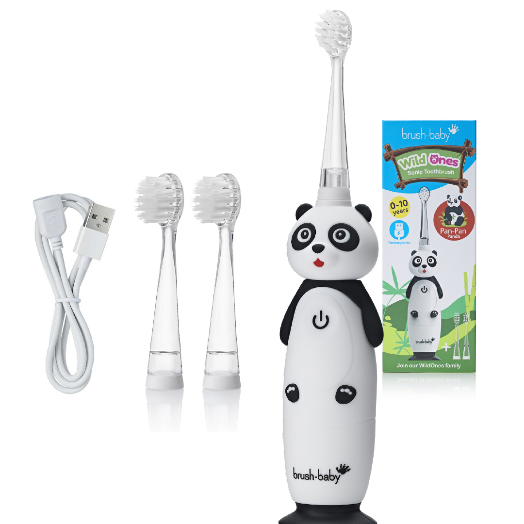 Sonický Zubní Kartáček WildOnes Pro Děti 0- Panda