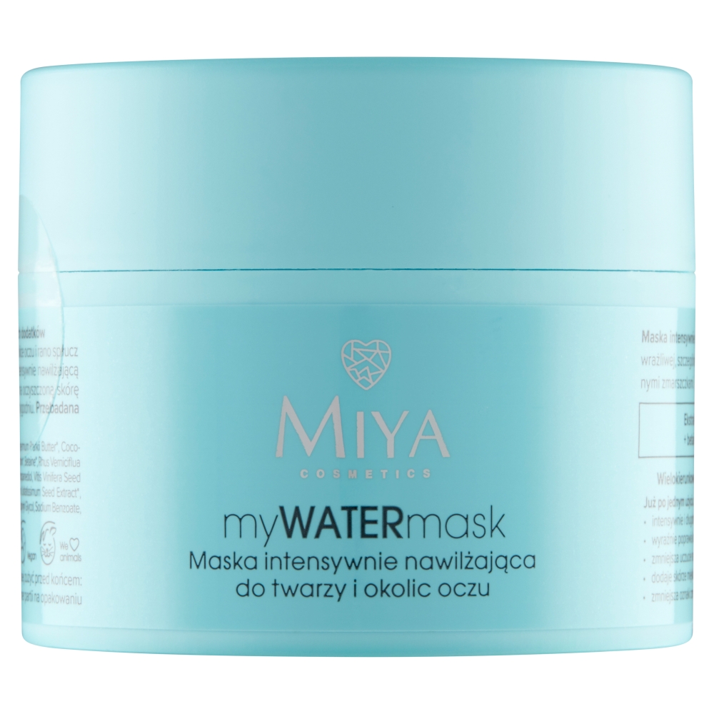 MIYA_MyWATERmask Intenzivní Hydratační Maska Na Obličej A Oční Okolí