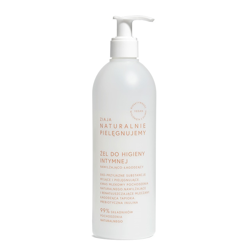Naturally Care Hydratačný A Upokojujúci Gél Na Intímnu Hygienu 400 Ml