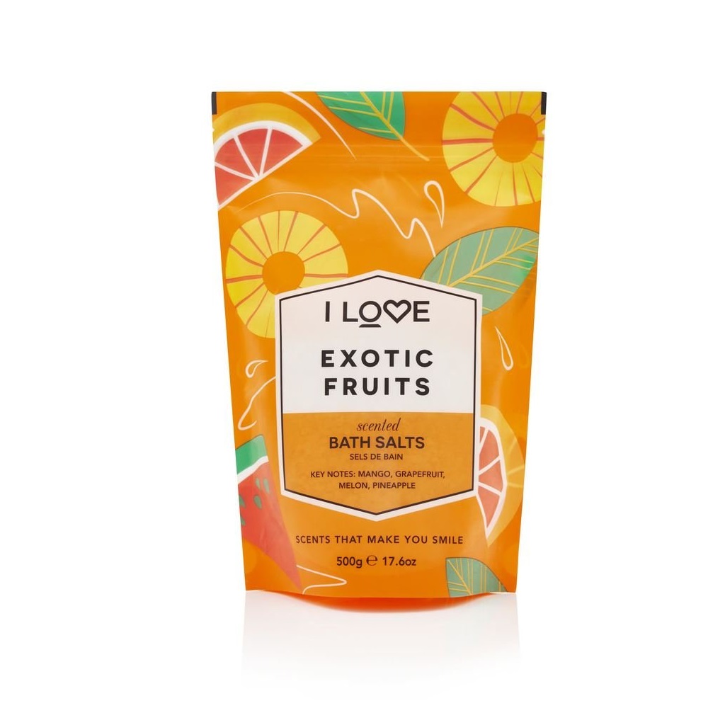 Vonné Soli Do Koupele Uklidňující A Relaxační Koupelová Sůl Exotic Fruits 500 g