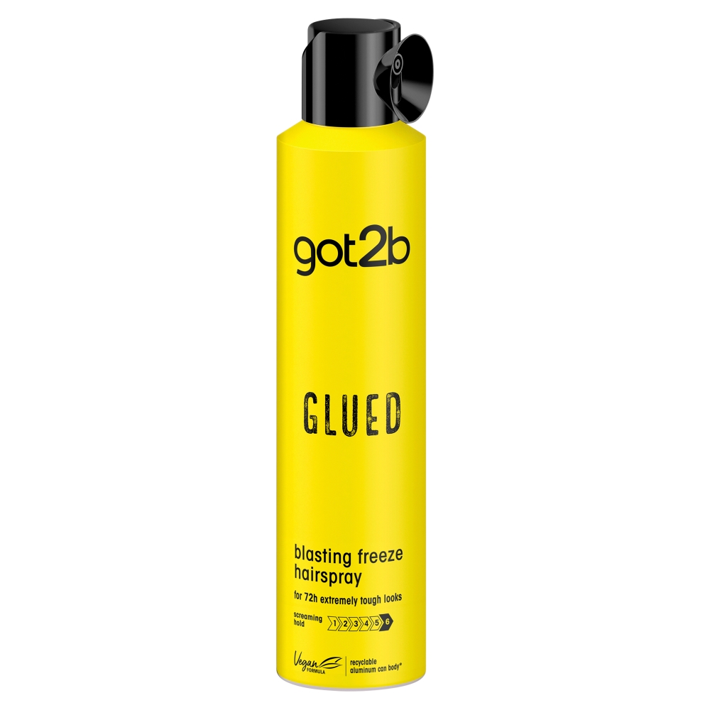 Glued Blasting Freeze Lak Na Vlasy Mega Silná Fixace