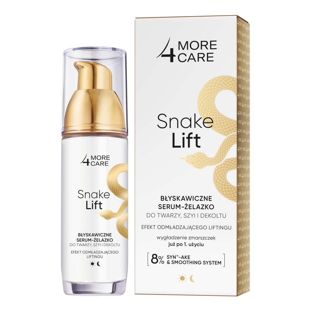 Snake Lift Instantní Pleťové Sérum-gel Na Krk A Dekolt