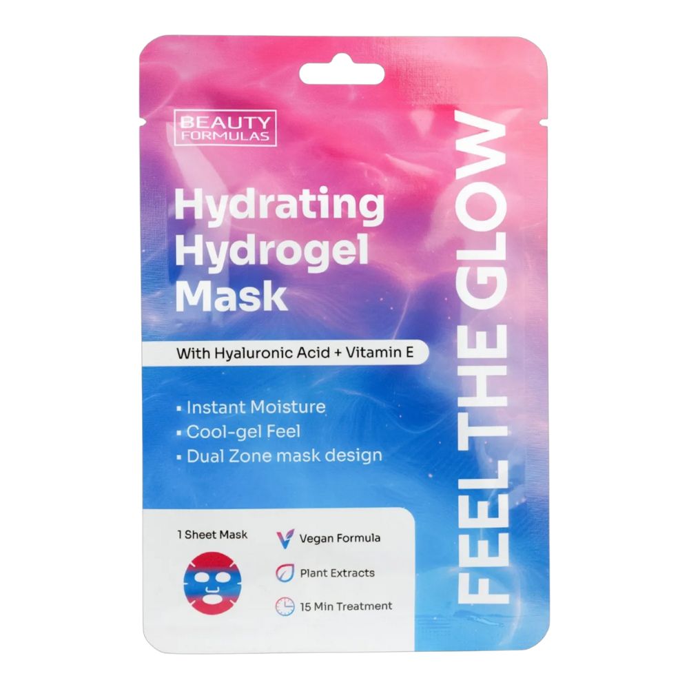 Hydrogel Mask Hydratační Hydrogelová Maska Hydrogelová Hydratační Maska S Kyselinou Hyaluronovou A Vitamínem E, 1 Kus.