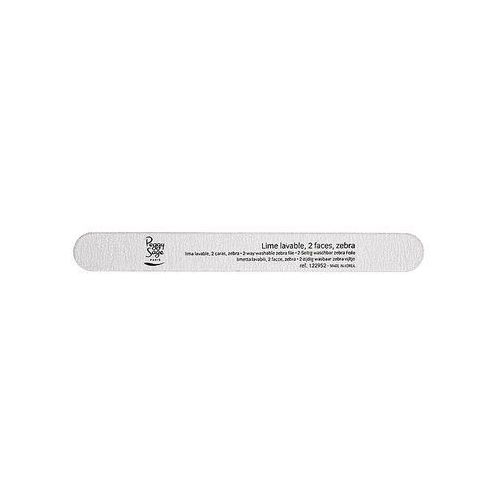 _2-Way Nail File Zebra Hrubý Oboustranný Pilník Na Nehty 100/180 Zebra