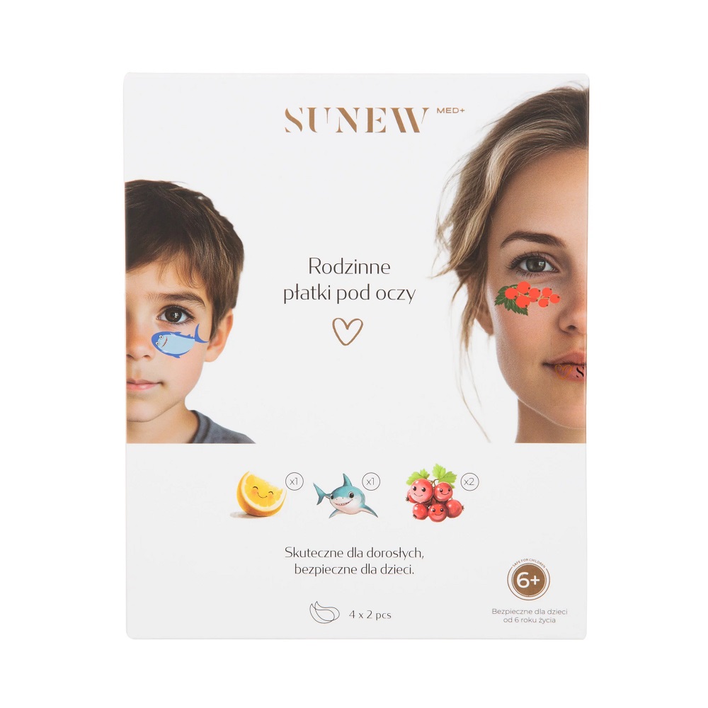 Family Eye Patches Rodinné Oční Polštářky 4x2 Ks.