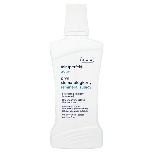 Mintperfekt Activ Remineralizačná úStna Voda 500ml