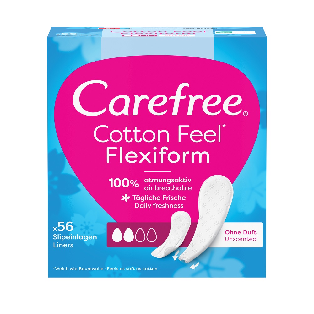 Hygienické Vložky Cotton Feel Flexiform Neparfémované