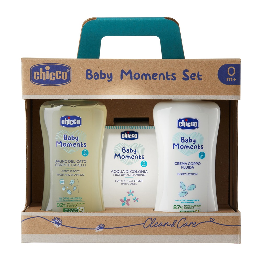 Sada Baby Moments Mléko Do Koupele + Tělové Mléko +