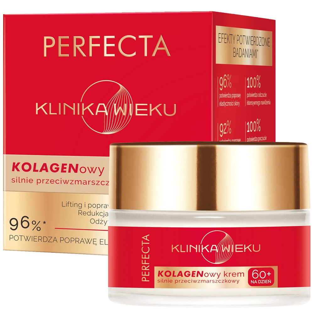 Klinika Wieku Denní Krém Proti Vráskám Bohatý Na Kolagen 60+