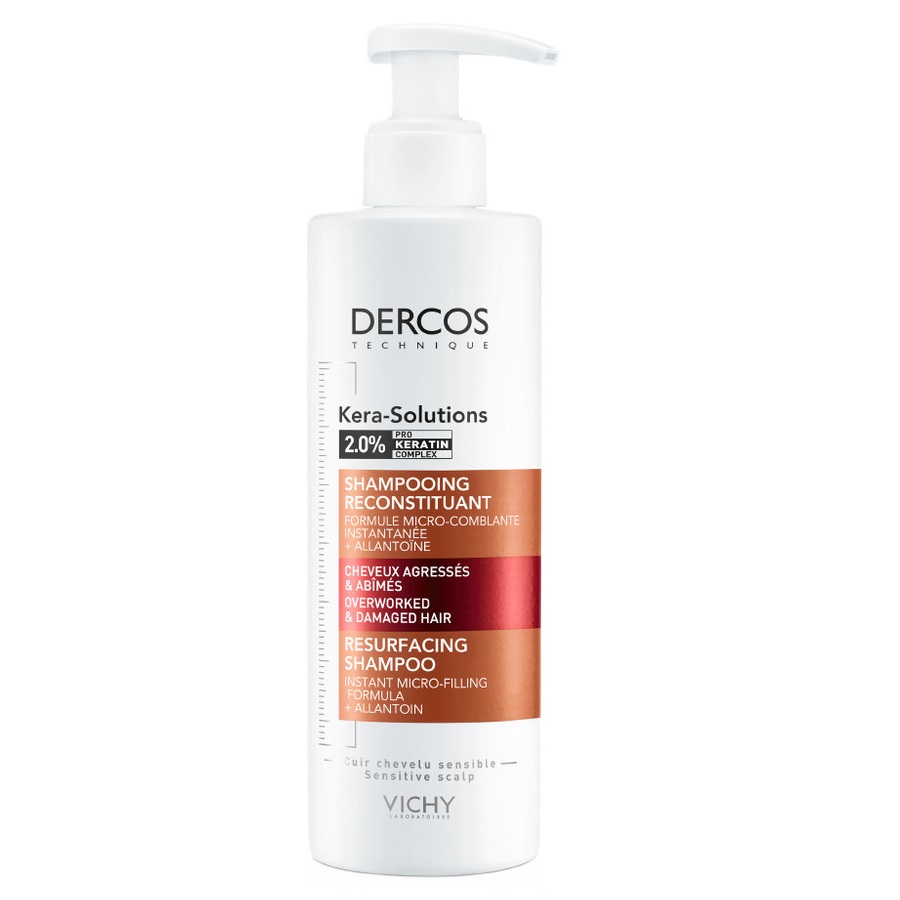 Dercos Kera-Solutions Repairing Shampoo Pro Suché A Poškozené Vlasy