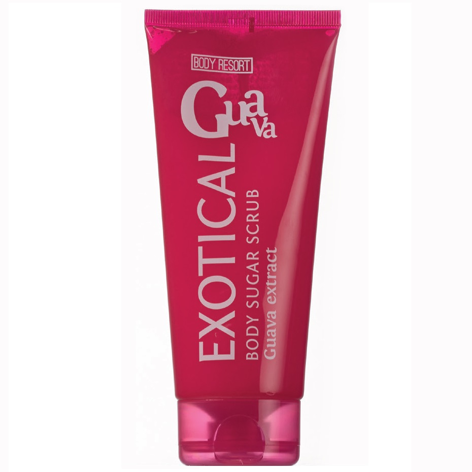 Růžový Cukrový Tělový Peeling S Extraktem Z Guavy 250 g