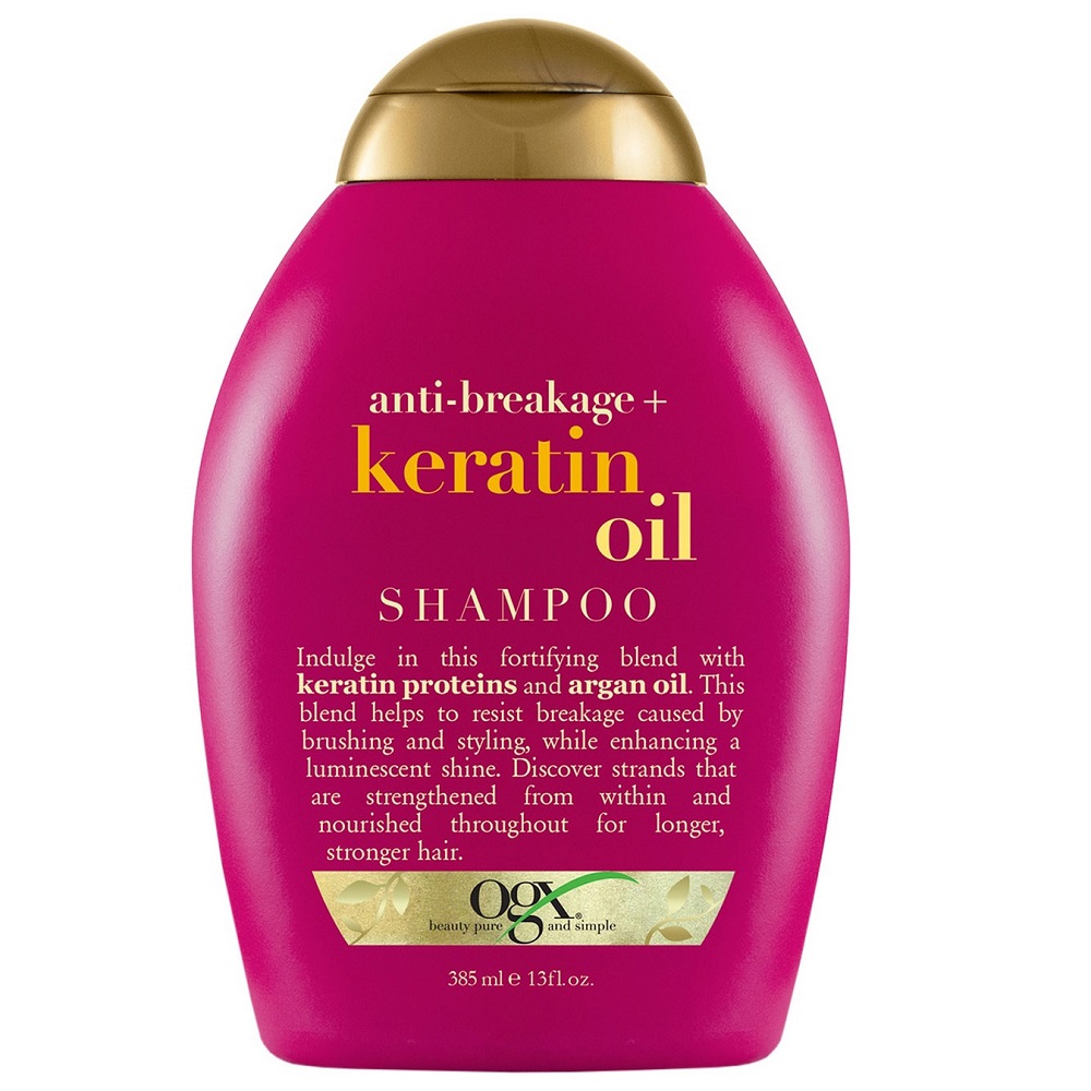Keratin Oil ŠAmpon Anti-Breakage + Keratin Oil S Keratinovým Olejem, Který Zabraňuje Lámání Vlasů
