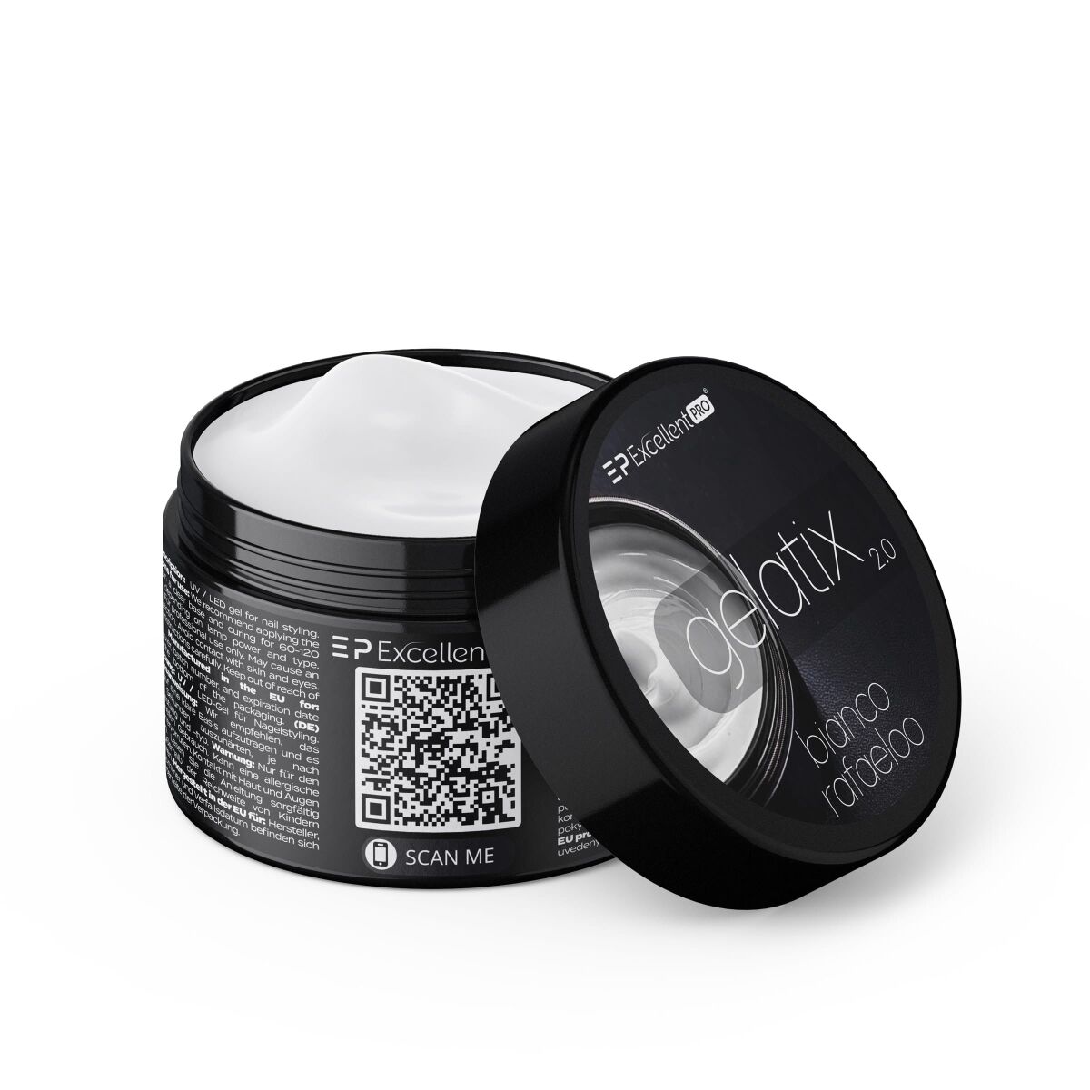 Gelatix 2.0 Bianco Rafaeloo 15g Gelatix 2.0 Modelovací Gél Bianco Rafaeloo 15 G