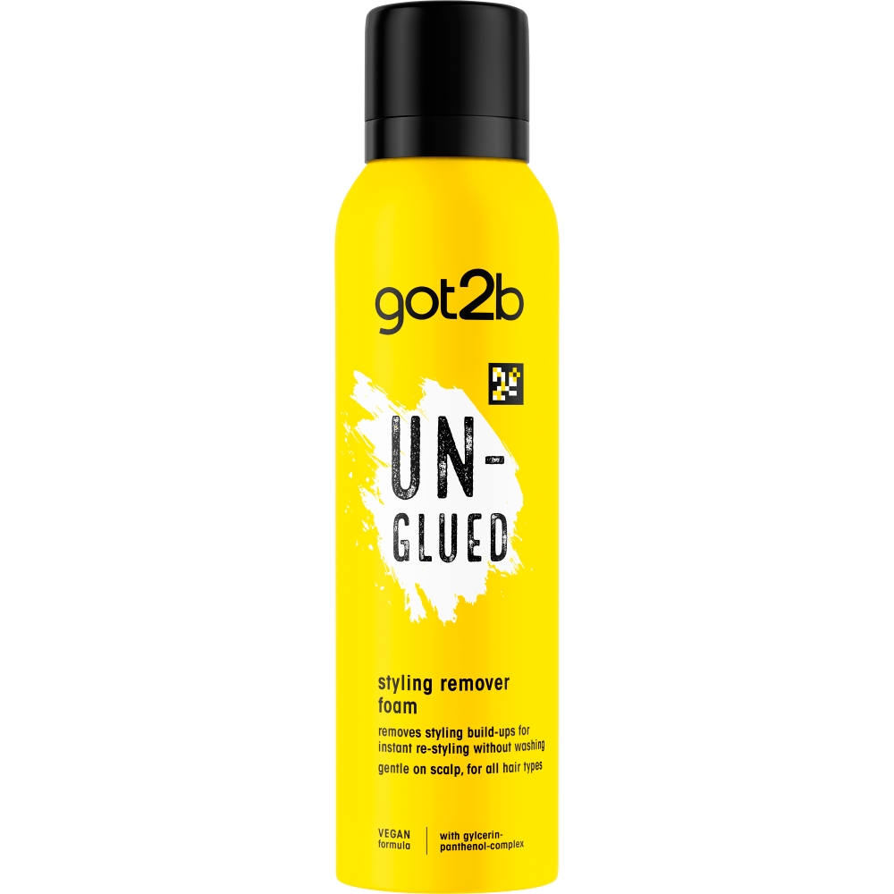 Un-Glued Pěnový Přípravek Na Odstranění Zbytků Stylingových Přípravků