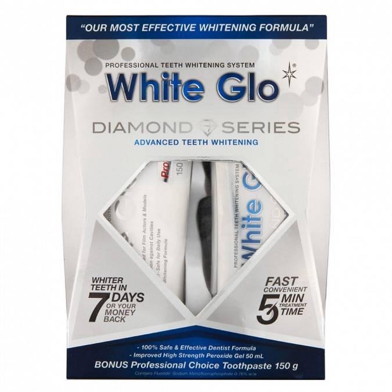 Sada Pro Bělení Zubů Diamond Series System + Bělící Zubní Gel + Zubní Uzávěr