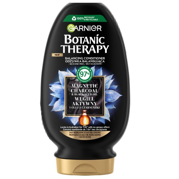 Botanic Therapy Węgiel Aktywny I Olej Z Czarnuszki Botanic Therapy Vyvažující Kondicion…
