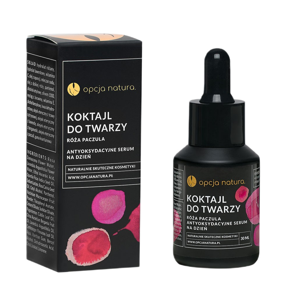 Pleťové Krémy Antioxidační Denní Sérum Face Cocktail Rose And Patchouli